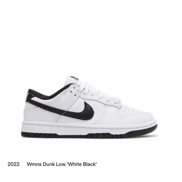 Wmns Dunk Low - ‘White Black' - Picture 1 of 7